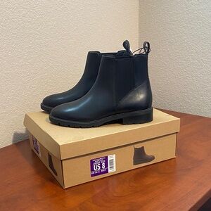 Steve Madden Black Ankle Boots